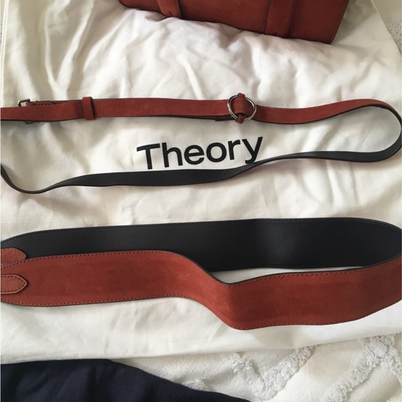 Theory Mini West Satchel Handbag - Picture 6 of 8